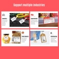 thumbnail image 3 of White Blank Thermal Printing Paper Roll for B21 Label Printer Barcode Price Size Name Label Paper Waterproof Oil-Proof Tear Resistant 30*15mm 460sheets/roll for B3S/B11 Thermal Printer, 3 of 7