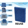 thumbnail image 2 of NATURAL BREEZE Filtre Réutilisable de Remplacement pour Humidificateurs Modèle Kaz WF-813 WF813 Relion - Lot de 2, 2 of 3