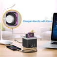 thumbnail image 3 of KOMI Bling Case Compatible For Apple Watch 38mm 40mm 42mm 44mm, Crystal Diamond Apple Watch Protector Case Slim PC Anti-Scratch Bumper Frame Protective Cover For iWatch Series SE/6/5/4/3/2/1 Purple, 3 of 5