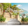 thumbnail image 4 of 3D Wallpaper Garden Balcony SKU#WAL0051, 4 of 6