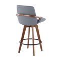 thumbnail image 3 of Tabouret de comptoir moderne milieu-du-siècle Cosmo, de LumiSource, 3 of 8
