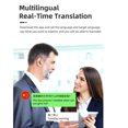 thumbnail image 3 of J207 BT5.3 Écouteurs Traducteurs, 3 Modes 144 Langues Traduction Bidirectionnelle en Temps Réel, avec Étui Transparent, 3 of 8