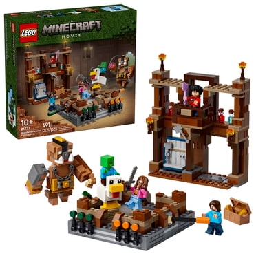 LEGO Minecraft Woodland Mansion Fighting Ring - Building Toy for Kids, Boys, and Girls Age 10+ - Includes Steve, Garrett, and Henry Minecraft Figures - Fun Holiday or Birthday Gift Idea - 21272