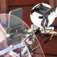thumbnail image 1 of Lightning of TodaySuoKom Bike Phone Mount, Aluminum Bike Phone Holder Motorcycle Mount with 360掳 Rotation for Ios 11 12 13 14 Pro Max Mini X Xr Xs Plus, 1 of 6