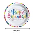 thumbnail image 3 of Birdeem Disposable Tableware Paper Plates Party Table Decoration Supplies Birthday Party Decoration Paper Plates, 3 of 6