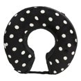 thumbnail image 2 of Pet Recovery Collar, Protective Inflatable Lightweight Washable Foldable Dog Elizabeth Collar  For Cat For Recovery Pink And Gray Dots,Black And White Dots, 2 of 8