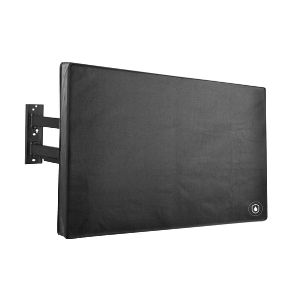 Black Screen Cover for 55" to 58" TV, Outdoor Waterproof Weather Resistant