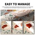 thumbnail image 4 of JilgTeok 3 Packs Faucet Sink Mat Absorbent Drying Pad for Kitchen Countertop Bathroom Wash Basin Non Slip Drainage Guard Machine Washable Floral Design, 4 of 4