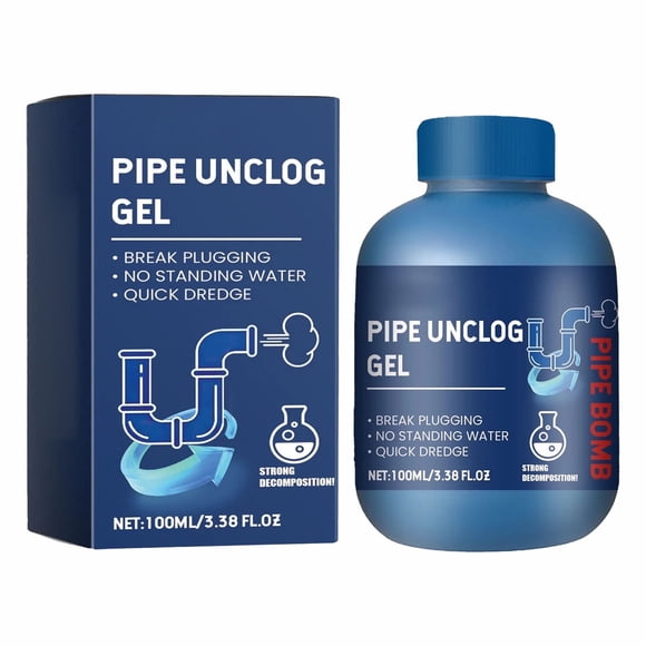 CHENMEI Toilets Drain Clog Remover Toilet Cleaner Unclogger Liquid Unclog Toilets Drain Toilets Clog Remover Liquid Drain Cleaner Toilets Declogger Drain Anti Blocking Liquid Age 100ml