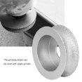 thumbnail image 3 of 73mm Bord Rond Meule, Disque de Meule Abrasive Concave, Vide Sec Meule Rainurée Humide pour Pierre Verre Céramique, 3 of 7