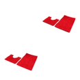 thumbnail image 1 of kurtrusly 1/2/3 Polyester Chenille Rug Carpet With Soft Texture Good Stepping Feeling And Strong Grip Prompt Red 50*80+50*50 2PCS, 1 of 6