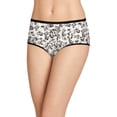 thumbnail image 2 of Jockey Culotte Moderne pour Femmes en Coton Biologique Extensible à Logo - Lot de 3, 2 of 4