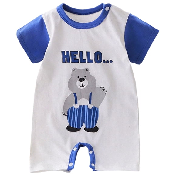 Akiihool Toddler Onesie Newborn Baby Unisex Cotton One-Piece Bodysuits Baby Gift Baby Clothes (White,12-15 Months)