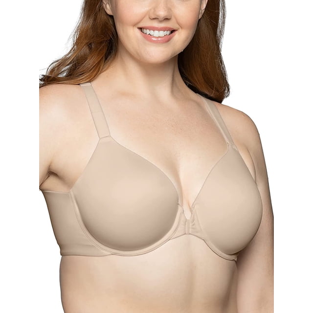 Vanity Fair Womens Beauty Back Full Figure Front Close Underwire Bra, 44DD