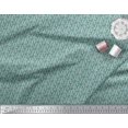 thumbnail image 2 of Soimoi Crepe Silk Fabric Geometric Small Printed Fabric 1 Yard 42 Inch Wide, 2 of 3
