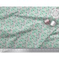 thumbnail image 2 of Soimoi Poly Georgette Fabric Flower Artistic Print Fabric by The Yard 52 Inch Wide, 2 of 3