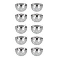 thumbnail image 4 of Loewten Bols en Acier Inoxydable, 10 Pcs Bol à Soupe en Acier Inoxydable 304 Double Paroi Réutilisable Récipient à Salades Lavable au Lave-Vaisselle Vaisselle pour Maison Cuisine Restaurant, Vaisselle Lavable au Lave-Vaisselle, 4 of 8