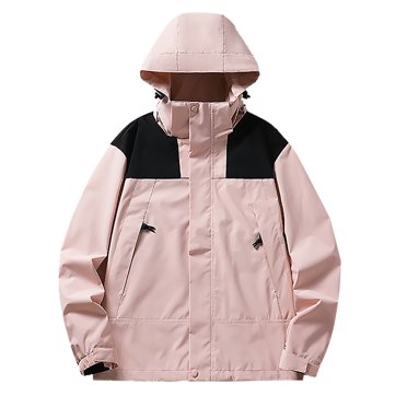 AherBiu Manteau de Pluie pour Femme Imperméable Léger à Capuche Manteau de Pluie d'Extérieur Randonnée Voyage Coupe-Vent