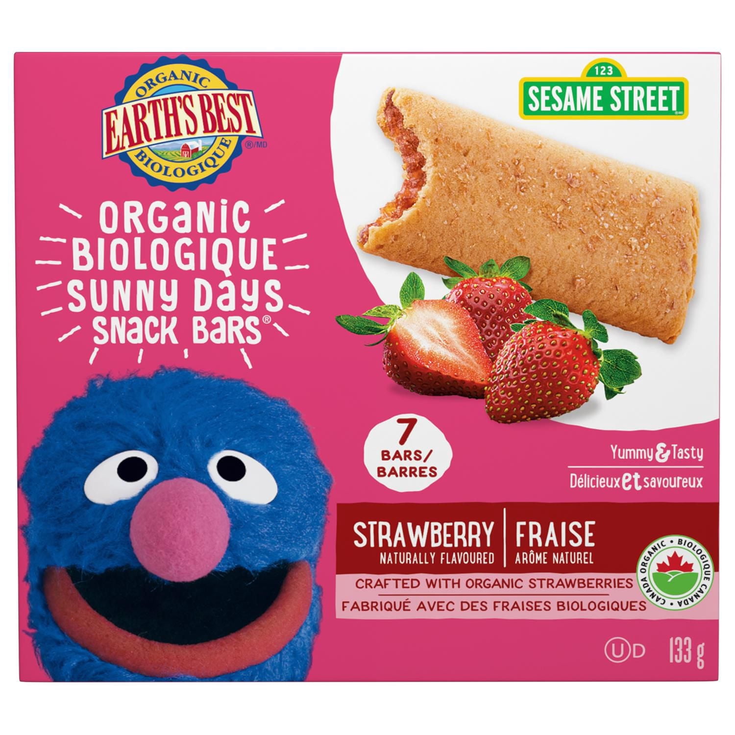 Earth's Best Organic Strawberry Sunny Days Snack Bars