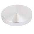 thumbnail image 3 of Unique Bargains 4pcs 60mm Dia 10mm Thickness M10 Thread Aluminum Disc Hardware for Glass Table, 3 of 3