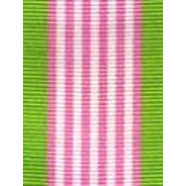 Ribbon en Polypropylène Gros-Grain, 0,375 Po x 100 Verges, Torsade Hawaïenne Rose