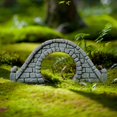 thumbnail image 4 of koolsoo Miniature Bridge Arch Bridge Figurine Resin Craft Micro Landscape Ornament Fairy C, 4 of 5