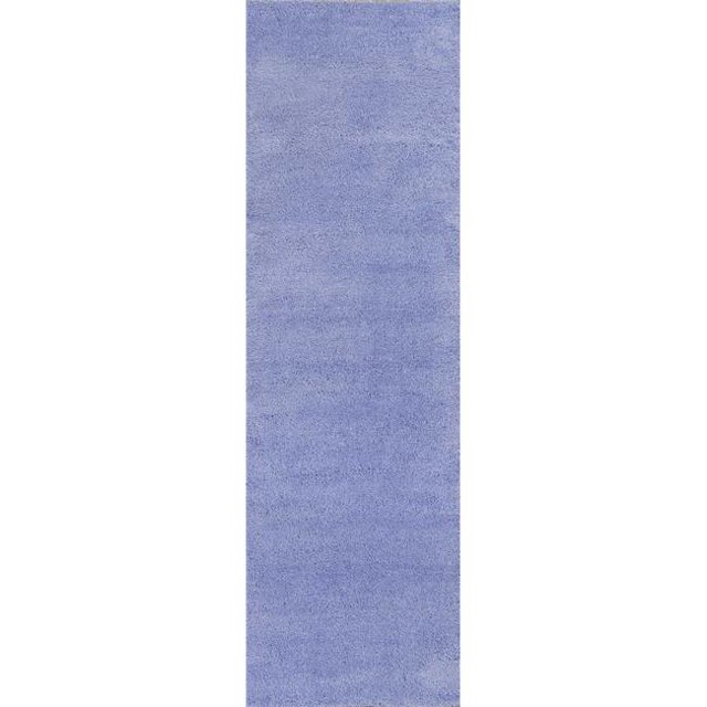 HomeRoots 353902 2 ft. 3 in. x 7 ft. 6 in. Runner Polyester Purple Area Rug