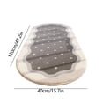thumbnail image 3 of Holiday Gifts! Gspmoly Soft Bedroom Rugs Shaggys Rugs for Bedroom Oval Rugs Room Small Carpet Living Room Runner Rug Non Slip Decor 16X48In Holiday Gifts, 3 of 7
