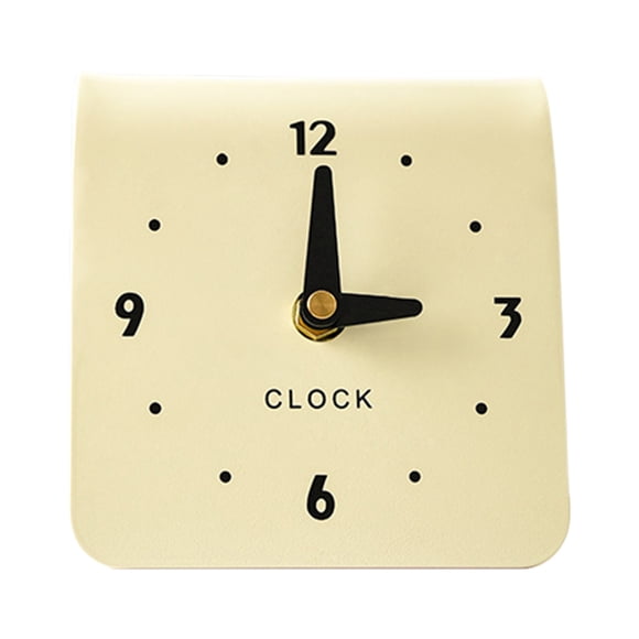 WRKEKC Liquidation Petite Horloge Ornements Décoratifs Horloge de Bureau Salon Moderne Facile Horloge de Table de Bureau Décoration Maison Piles Non Incluses