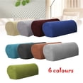thumbnail image 1 of 1 Pair Removable Arm Stretch- Sofa Couch Chair Protector Armchair Covers Armrest, 1 of 5