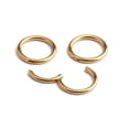 thumbnail image 4 of CNKOO 1 Pc 16G 14G Hinged Segment Hoop Ring Stainless Steel Lip Nose Septum Piercing, 4 of 8