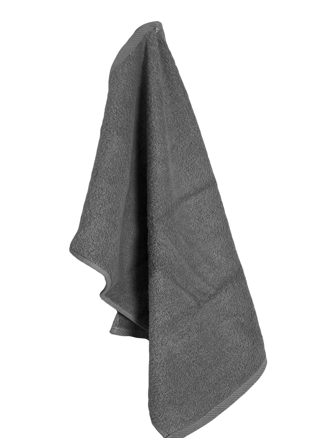 Swift Home 100% Cotton Hand Towel, Luxuriously Soft, Highly Absorbent, Quick Dry, 1 PC, Grey