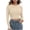 Beige, variant on Chbgutlmr Crop Tops for Women Fall Going out Tops Long Sleeve Crewneck Slim Basic Ribbed Knit Shirts