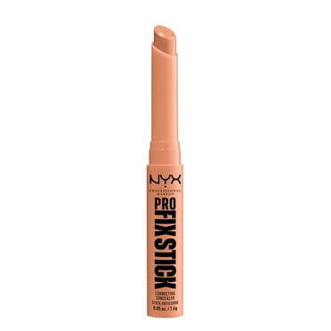 NYX PROFESSIONAL MAKEUP, Pro Fix Stick Correcting Concealer, Infused with hyaluronic acid, Cream formula - 0.4 Dark Peach