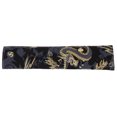 thumbnail image 3 of Pencil Case Light Weight Portable Single Bronzing Cotton Cloth Pen Protection Cover for Pens PencilsBlack Dragon, 3 of 14