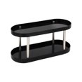 thumbnail image 2 of GROWTH TANK Bathroom Storage Rack Makeup Organizer Cosmetic Coutertop Shower Shelf for Black, 2 of 9