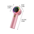 thumbnail image 3 of Portable Handheld Fan, Powerful Hand Held Mini Fan, New High-speed Refrigeration Fan Handheld USB Brushless Intelligent Digital Display 100 Mini Portable Fan, 3 of 5