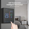 thumbnail image 2 of JUNWELL Smart Thermostat for Home WiFi Weekly Programmable Digital Thermostat Manual/Automatic Mode Tuya APP Control LCD Display Temperature Controller Digital Intelligent Thermostat for, 2 of 9