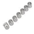 thumbnail image 4 of Metal Small Medicine Box,  Sealing Weekly Emergency Keychain Pill Holder  For Outdoors Silver,Black, 4 of 8