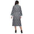 thumbnail image 3 of Moomaya Printed WoMen's Robe Dressing Gown With Pockets Bath Robe Girls, 3 of 6