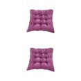 thumbnail image 2 of serony Coussin de Siège Imperméable pour Activités Extérieures Tissu Polyester Respirant Remplissage Perle Tissu Polyester Violet 2Set, 2 of 6