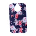 thumbnail image 3 of Esquirla Adult Bib for Eating Large Waterproof Clothing Protector for Senior Citizens flower printed, 3 of 8