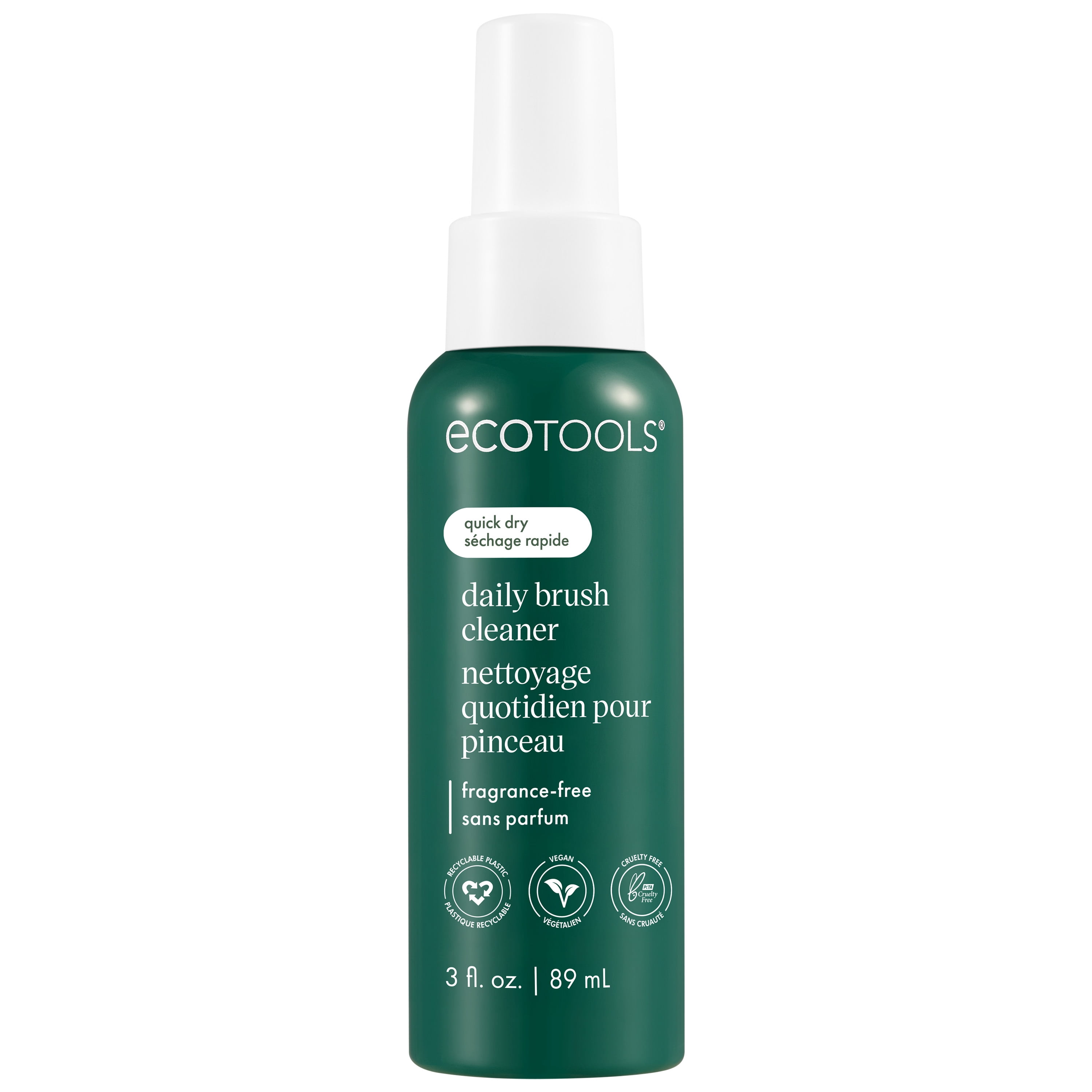 EcoTools Daily Brush Cleaner Spray, 3 fl