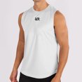 thumbnail image 1 of Styesk Tank Tops Men Fashionable Men's Round-neck Solid Color Mesh Drying Sleeveless, 1 of 6