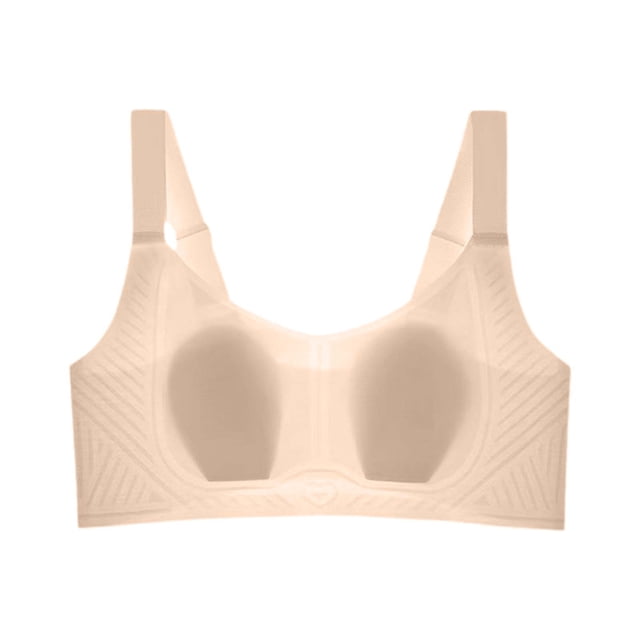 Product Category Bra 2 Title Thin Seamless Rabbit Ear Bra With Breathable Fabric Push Up Soft Support Minimizing For Large Summer Underwear