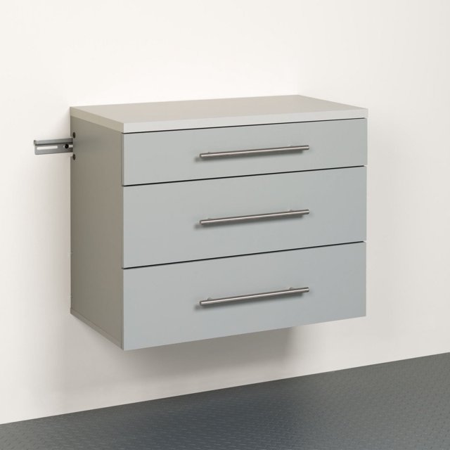 Armoire accrochable HangUps de Prepac à 3 tiroirs