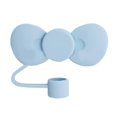 thumbnail image 1 of Lovely Bow Straw Covers Cap Toppers Compatible W/ 30&40oz ReusableNE E4R3, 1 of 8