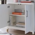thumbnail image 3 of CosmoLiving by Cosmopolitan Westerleigh, armoire d'appoint à 2 portes, noir, 3 of 8