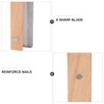 thumbnail image 3 of MasteelfCA Creative Coconut Double-ended Cutter Wooden Handle Coconut Opener Kitchen Gadget Tool, 3 of 7