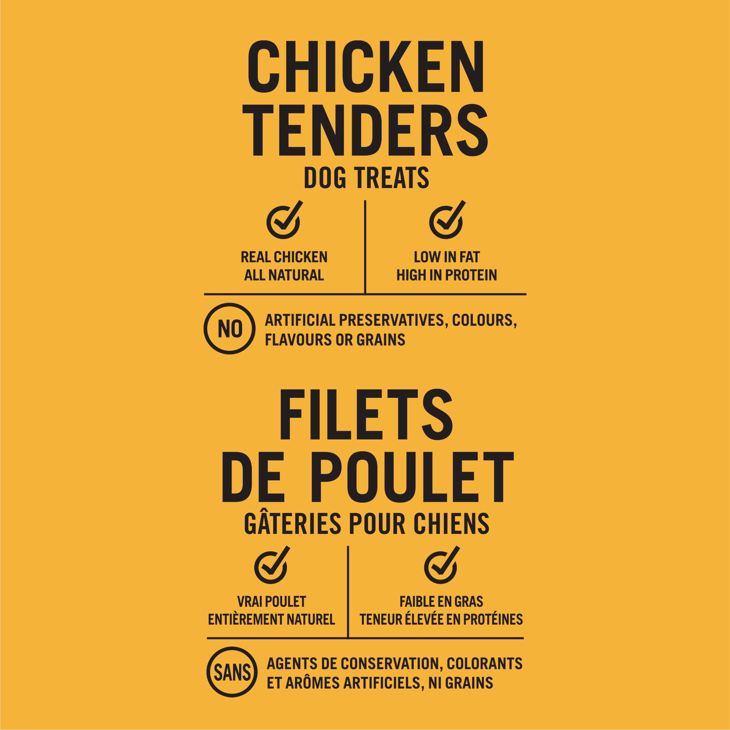 Gâteries pour chiens Filets de poulet Pure Balance